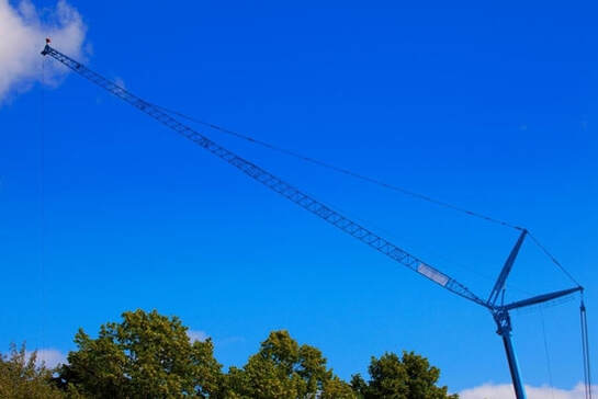 large construction crane