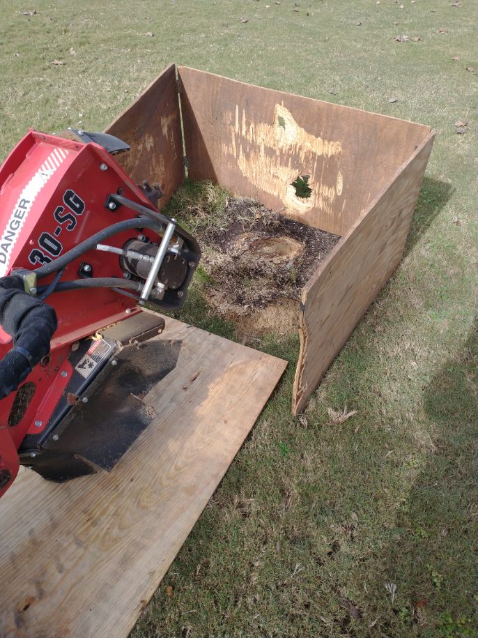 stump grinding in Liberty Hill, TX